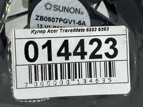 Вентилятор для ноутбука Acer TravelMate 6553, 6593, 5V 0.5A 3-pin SUNON - фото 5