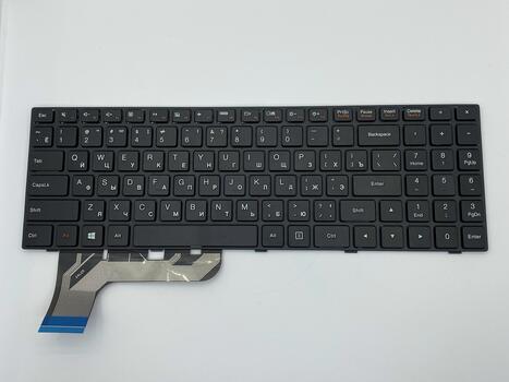 Клавиатура для ноутбука Lenovo IdeaPad (100-15) Black, (Black Frame), RU - фото 2