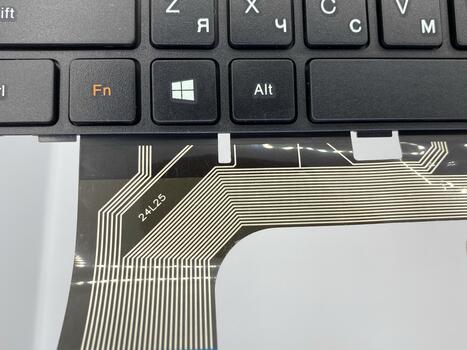 Клавиатура для ноутбука Lenovo IdeaPad (100-15) Black, (Black Frame), RU - фото 3