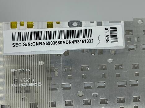 Клавиатура для ноутбука Samsung (470R4E, BA59-03680A) White, (No Frame), RU - фото 3