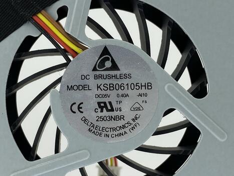 Вентилятор для ноутбука Lenovo Ideapad Y485, Y485P, 5V 0.4A 4-pin Brushless - фото 3