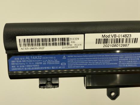 Аккумуляторная батарея для ноутбука Acer AL14A32 Aspire E5-411 11.1V Black 5000mAh Orig - фото 3