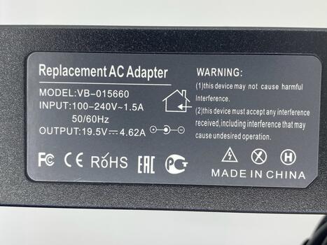 Блок питания для ноутбука Dell 90W 19.5V 4.62A 7.4x5.0mm PA-3E OEM - фото 3