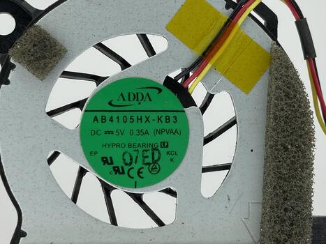 Вентилятор для ноутбука Toshiba N410, N411, N415, NB305, NB300, 5V 0.34A 3-pin ADDA - фото 3