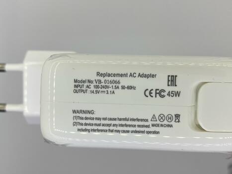 Блок питания для ноутбука Apple 45W 14.5V 3.1A MagSafe A1244 OEM - фото 3