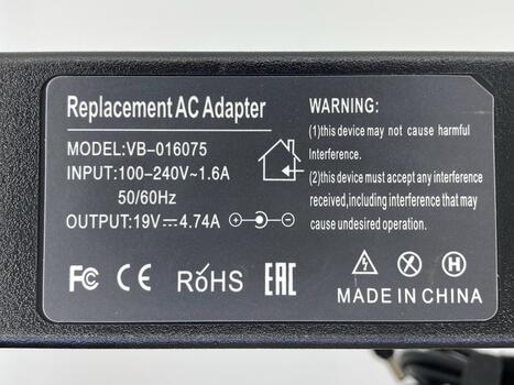 Блок питания для ноутбука Delta 90W 19V 4.74A 5.5x2.5mm SADP-65KB REPLACEMENT - фото 3