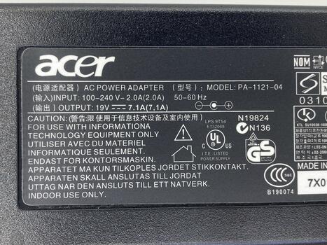 Блок питания для ноутбука Acer 135W 19V 7.1A 5.5x2.5mm PA-1131-07 OEM - фото 4