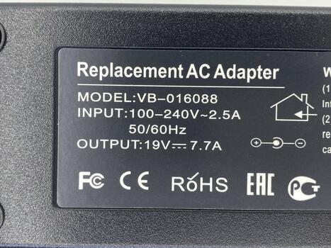 Блок питания для ноутбука Acer 145W 19V 7.7A 5.5x2.5mm ADP-145DB REPLACEMENT - фото 3
