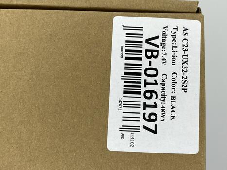 Усиленная аккумуляторная батарея для ноутбука Asus C23-UX32 UX32A 7.4V Black 6520mAh Orig - фото 5