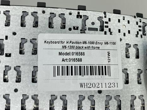 Клавиатура для ноутбука HP Pavilion (M6-1000), Black (Black Frame) RU - фото 5