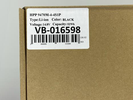 Аккумуляторная батарея для ноутбука HP BT04XL EliteBook Folio 1040 14.8V Black 3400mAh Orig - фото 5