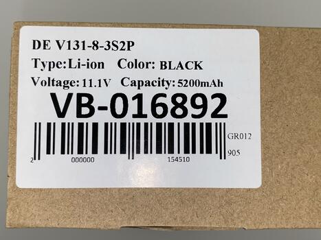 Аккумуляторная батарея для ноутбука Dell 268X5 Inspiron N411Z 11.1V Black 5200mAh OEM - фото 5