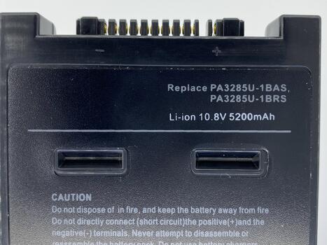 Аккумуляторная батарея для ноутбука Toshiba PA3123U-1BRS Satellite 5000 10.8V Black 5200mAh OEM - фото 3