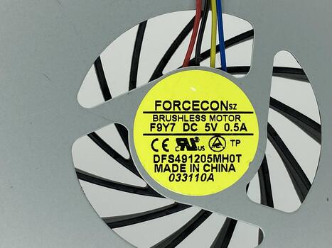 Вентилятор для ноутбука Asus G60JX 5V 0.5A 4-pin Forcecon - фото 3