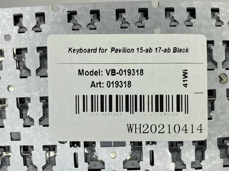 Клавиатура для ноутбука HP Pavilion (15-ab, 15-ab000, 15-ab100, 15-ab200, 15z-ab100, 15z-ab100, 15-ak, 15-bc, 17-ab, 17-g, HP Omen 15-ax032TX, 15-AX033TX, 15-ax030TX, 15-ax008ur) Black, (No Frame), RU - фото 5