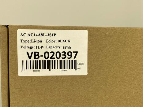 Аккумуляторная батарея для ноутбука Acer AC14A8L Aspire VN7-571G 11.4V Black 4465mAh - фото 5