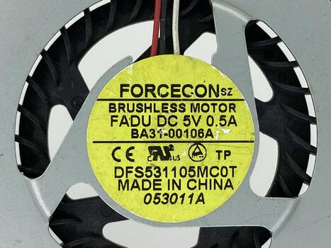 Вентилятор для ноутбука Samsung NP400B2B 5V 0.5A 3-pin Forcecon - фото 3