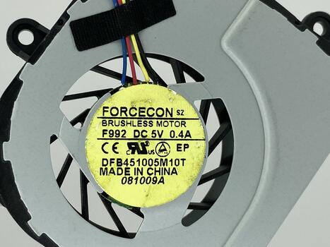 Вентилятор для ноутбука Acer Travelmate 8531 5V 0.4A 4-pin Forcecon - фото 3