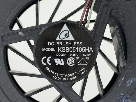 Вентилятор для ноутбука Toshiba Qosmio X500, X505, P500, P500D, P505, P505D VER-3 5V 0.35A 3-pin Brushless (без крышки) - фото 3
