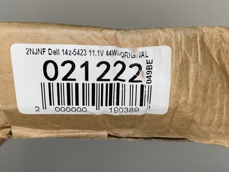 Аккумуляторная батарея для ноутбука Dell 2NJNF Inspiron 14Z-5423 Ultrabook 11.1V Black 4000mAh Orig - фото 4