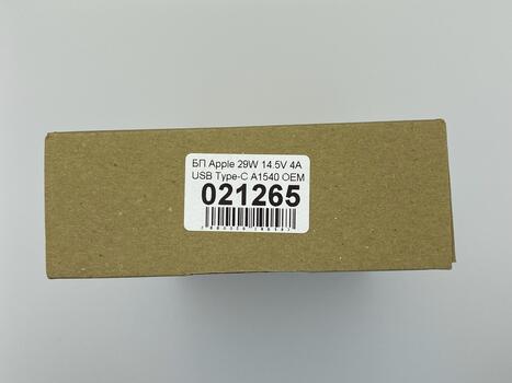 Блок питания для ноутбука Apple 29W 14.5V 4A USB Type-C MJ262LL/A OEM - фото 5