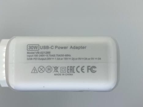 Блок питания для ноутбука Apple 29W 14.5V 4A USB Type-C MJ262LL/A OEM - фото 3