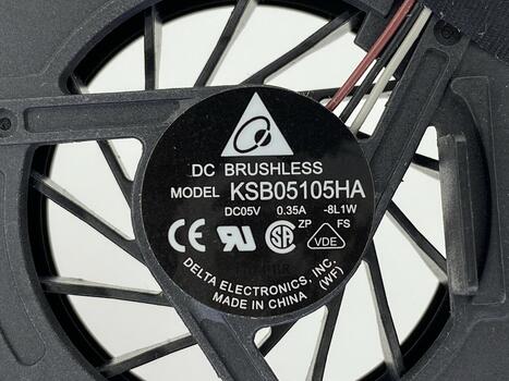 Вентилятор для ноутбука Toshiba Qosmio X500, X505, P500, P500D, P505, P505D VER-3 5V 0.35A 3-pin Brushless (с крышкой) - фото 3