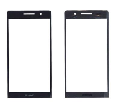 Тачскрин (Сенсорное стекло) для смартфона Huawei Ascend P6 черное