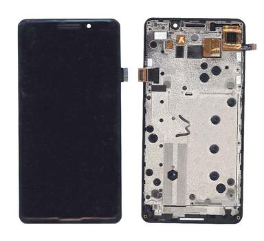 Матрица с тачскрином (модуль) для DNS S4503Q черный с рамкой