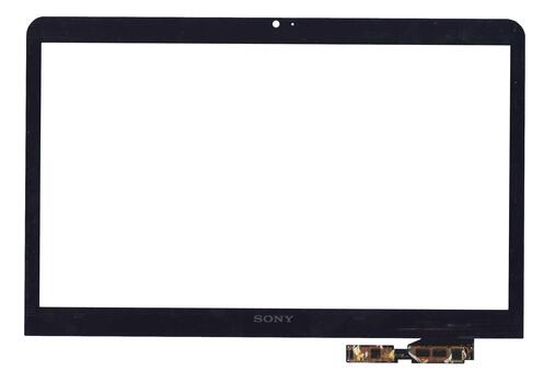 Тачскрин (Сенсорное стекло) для ноутбука Sony Vaio SVE14 черный Тачскрин (Сенсорное стекло) для ноутбука Sony Vaio SVE14 черный
