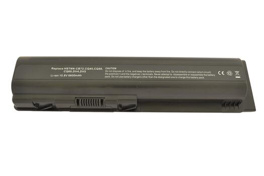 Усиленная аккумуляторная батарея для ноутбука HP Compaq HSTNN-IB79 DV6 11.1V Black 6600mAh OEM - фото 4