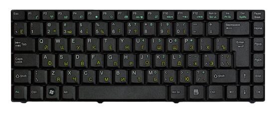 Клавиатура для ноутбука Asus EEE PC (C90, C90P, C90S, Z98, Z37) Black, RU (вертикальный энтер) Клавиатура для ноутбука Asus EEE PC (C90, C90P, C90S, Z98, Z37) Black, RU (вертикальный энтер) - фото 2