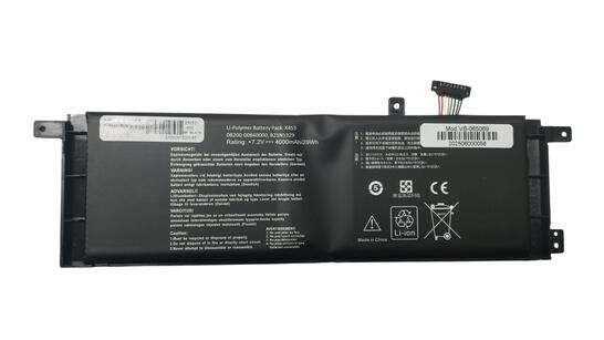 Аккумуляторная батарея для ноутбука Asus B21N1329 X453 7.2V Black 4000mAh OEM - фото 6