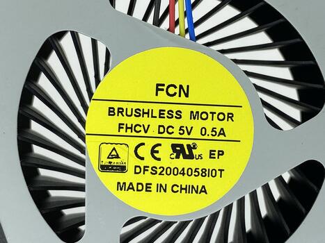 Вентилятор для ноутбука Asus GFX72 5V 0.5A 4-pin FCN - фото 3