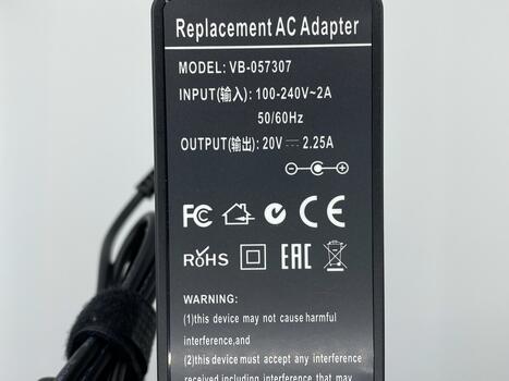 Блок питания для ноутбука Lenovo 45W 20V 2.25A Yoga LO45200USBFK OEM - фото 3