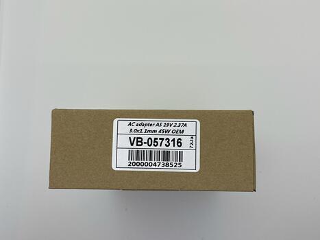 Блок питания для ноутбука Asus 45W 19V 2.37A 3.0x1.1mm AS451903011FK OEM - фото 5