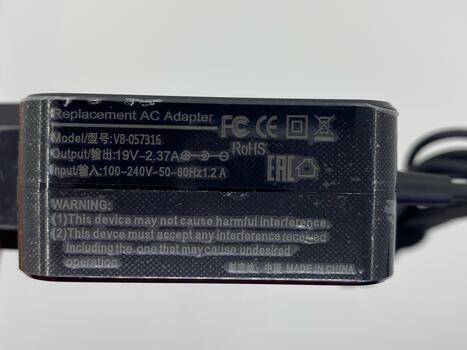 Блок питания для ноутбука Asus 45W 19V 2.37A 3.0x1.1mm AS451903011FK OEM - фото 3