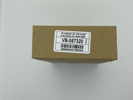 Блок питания для ноутбука Asus 65W 19V 3.42A 4.5x3.0mm AS651904530FK Wall OEM - фото 5