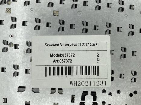 Клавиатура для ноутбука Dell Inspiron (11-3147) Black, (No Frame), RU - фото 5