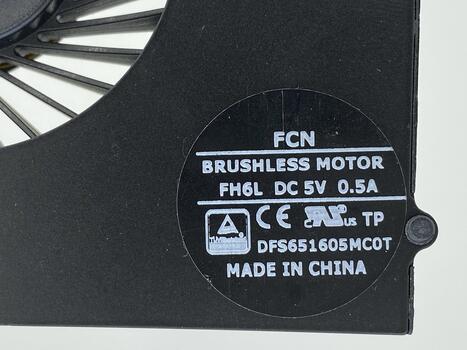 Вентилятор для ноутбука Clevo P775 5V 0.5A 3-pin FCN - фото 3