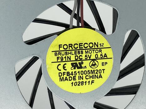 Вентилятор для ноутбука Haier T6-C 5V 0.5A 3-pin Forcecon - фото 3