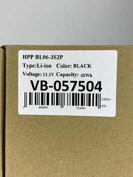 Аккумуляторная батарея для ноутбука HP BL06XL Elitebook 1040 G1 11.1V Black 3700mAh Orig - фото 5