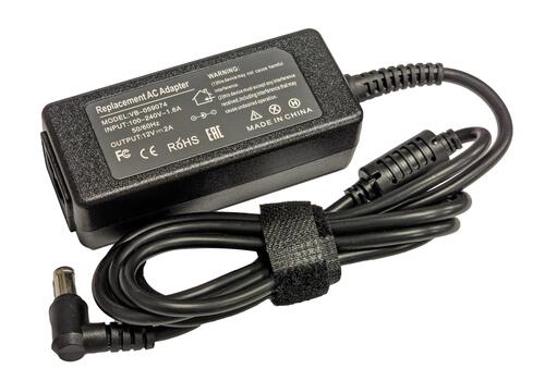 Блок питания для монитора LG 24W 12V 2A 6,5x4,4mm L241206544 LGE2060T REPLACEMENT - фото 2