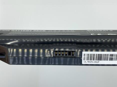 Аккумуляторная батарея для ноутбука DNS W650BAT-6 Clevo W650 11.1V Black 4400mAh OEM - фото 4