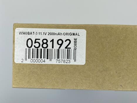 Аккумуляторная батарея для ноутбука DNS W940BAT-3 Clevo W940 11.1V Black 2150mAh Orig - фото 5