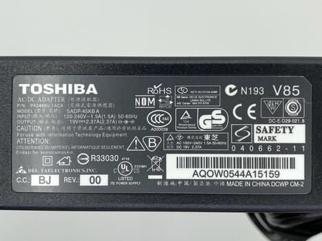 Блок питания для ноутбука Toshiba 45W 19V 2.37A 5.5x2.5mm TA451905525 OEM - фото 3