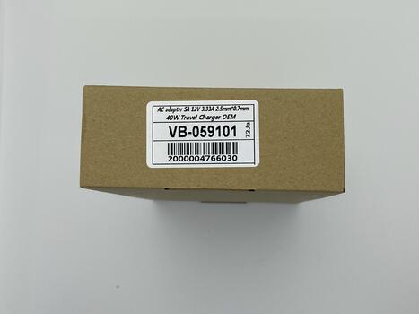 Блок питания для ноутбука Samsung 40W 12V 3.33A 2.5x0.7mm SG401202507QC Travel Charger REPLACEMENT - фото 5