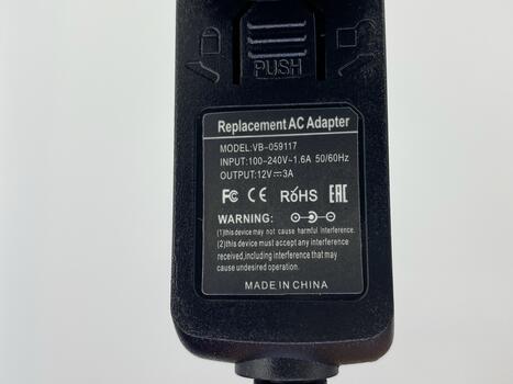 Блок питания для ноутбука Asus 36W 12V 3A 4.8x1.7mm AS361204817 Travel Charger OEM - фото 3