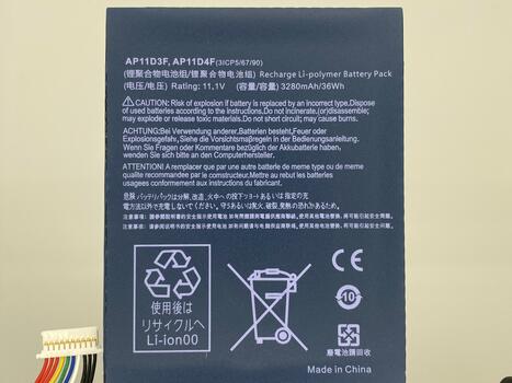 Аккумуляторная батарея для ноутбука Acer AP11D3F Aspire S3-951 11.1V Black 3280mAh OEM - фото 3