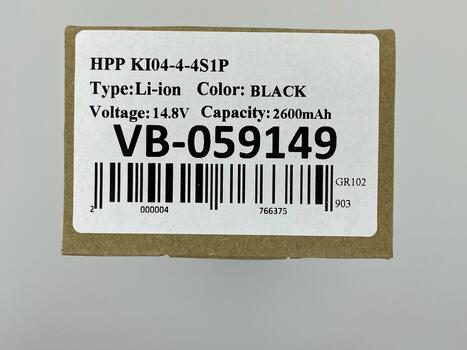 Аккумуляторная батарея для ноутбука HP KI04 Compaq 6560b 14.8V Black 2600mAh OEM - фото 5